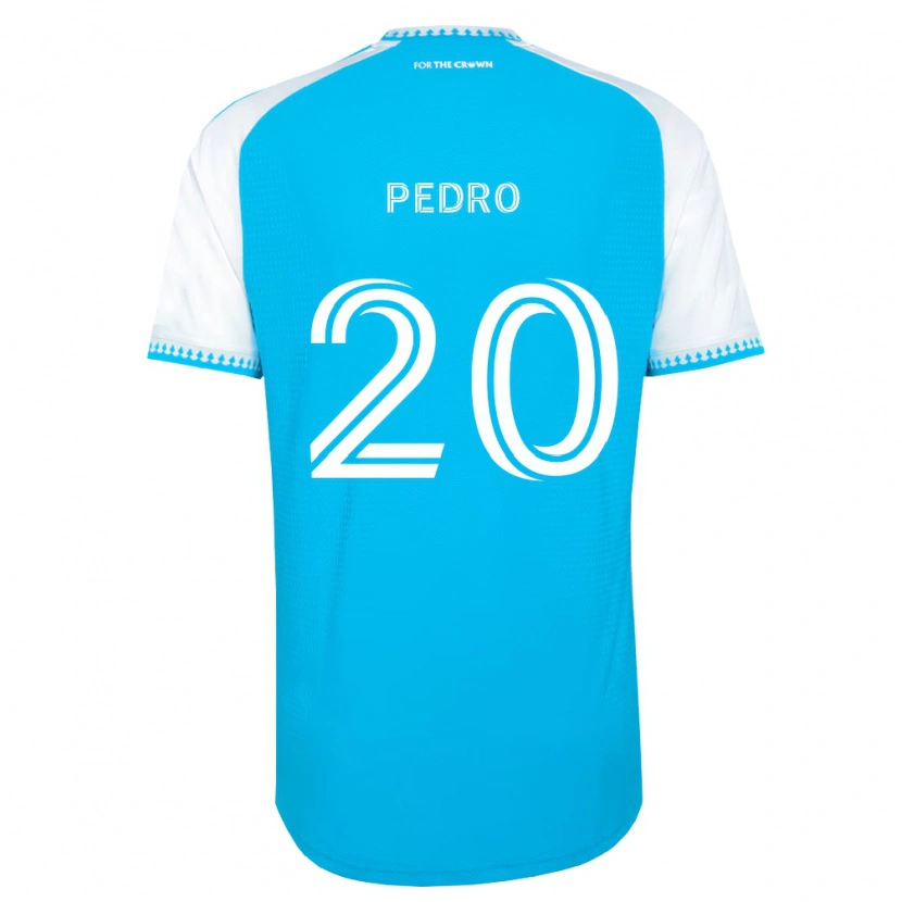 Danxen Dětské João Pedro #20 Nebesky Modrá Bílá Černá Domů Hráčské Dresy 2026/27 Dres