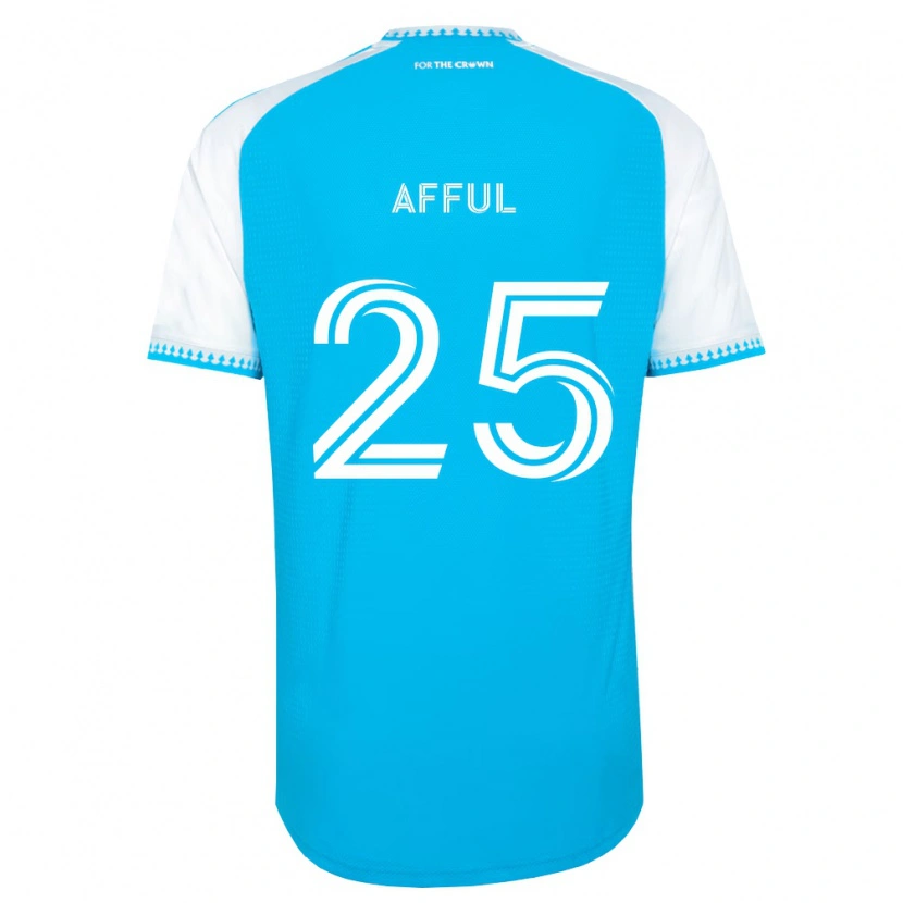 Danxen Dětské Harrison Afful #25 Nebesky Modrá Bílá Černá Domů Hráčské Dresy 2026/27 Dres
