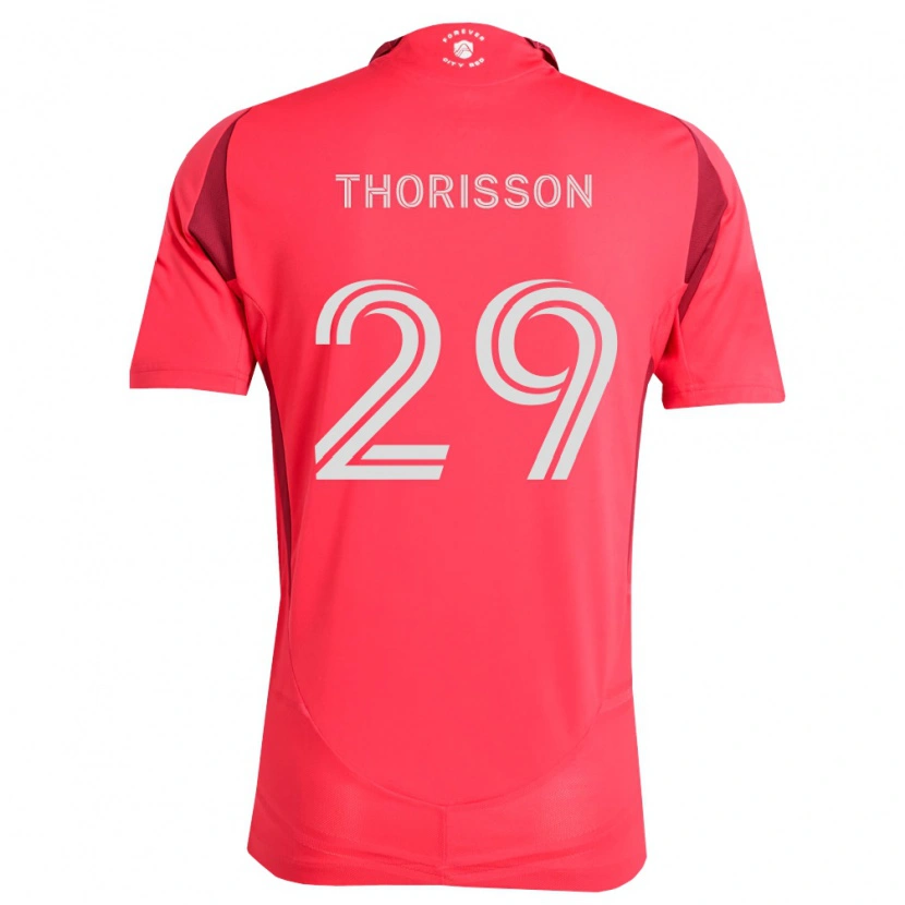 Danxen Dětské Nökkvi Thórisson #29 Purpurová Bílá Domů Hráčské Dresy 2026/27 Dres