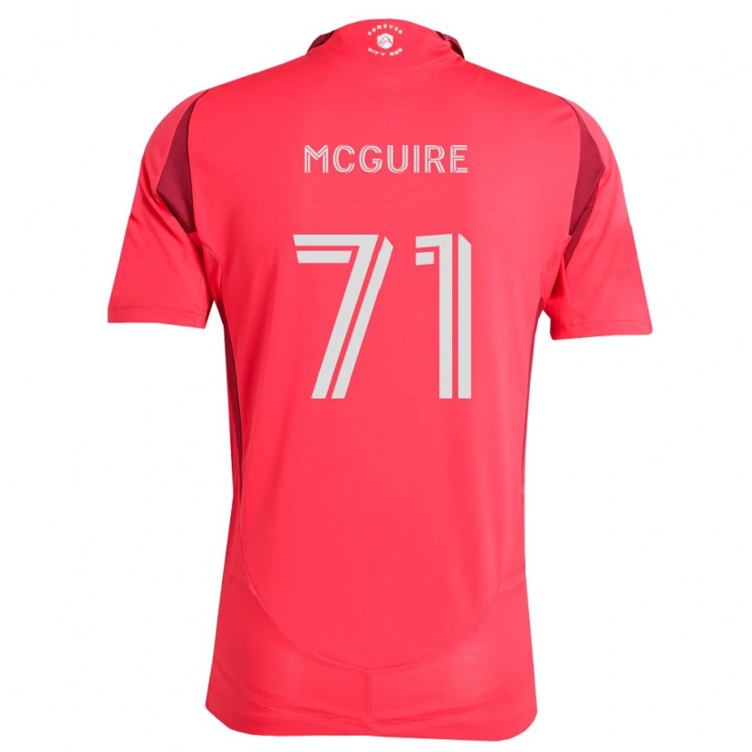 Danxen Dětské Nolan Mcguire #71 Purpurová Bílá Domů Hráčské Dresy 2026/27 Dres