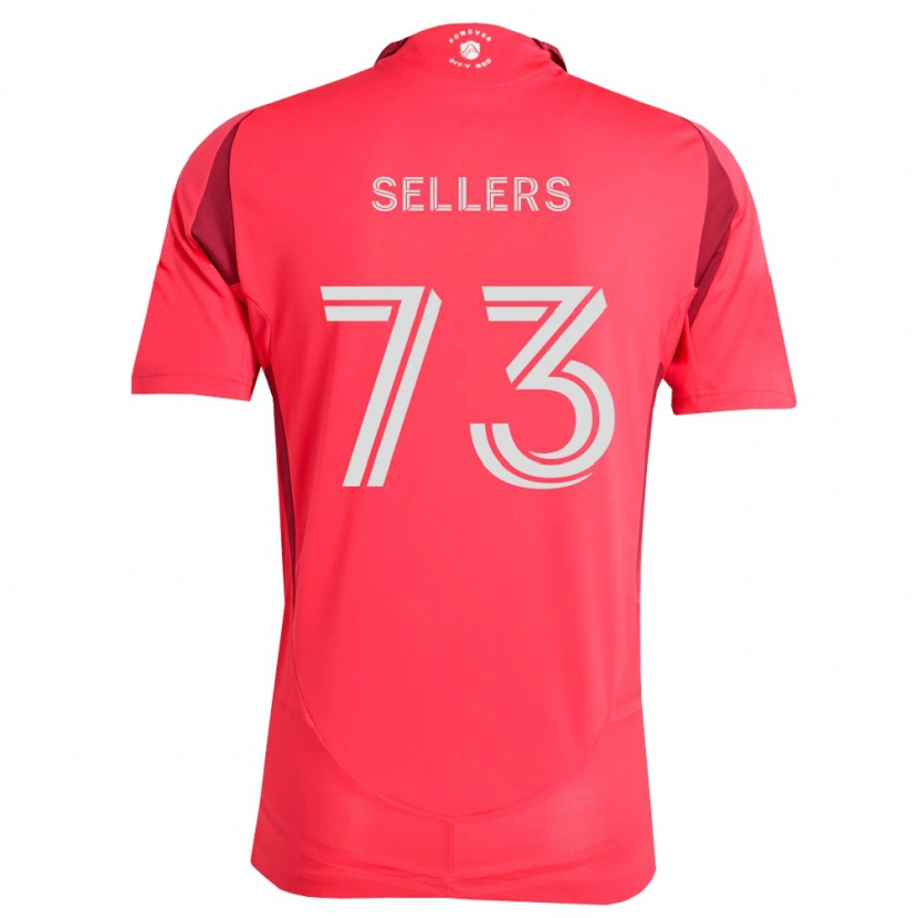 Danxen Dětské Braydon Sellers #73 Purpurová Bílá Domů Hráčské Dresy 2026/27 Dres