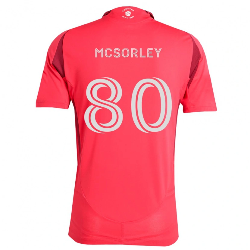 Danxen Dětské Brendan Mcsorley #80 Purpurová Bílá Domů Hráčské Dresy 2026/27 Dres