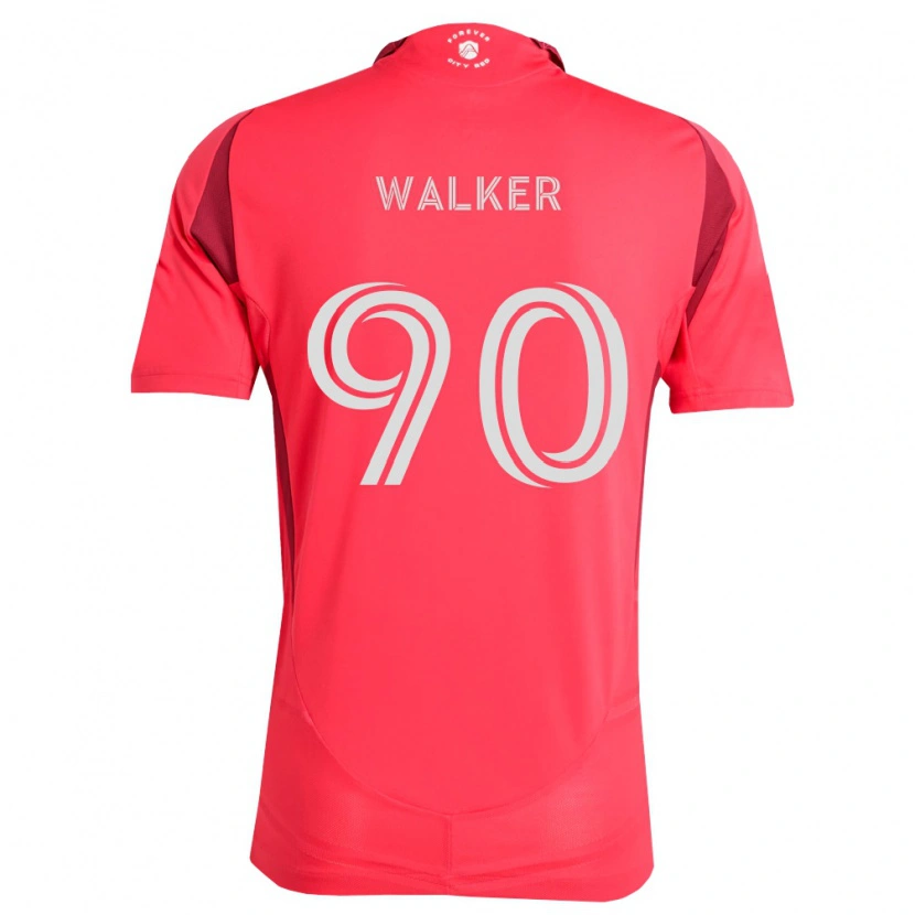 Danxen Dětské Eric Walker #90 Purpurová Bílá Domů Hráčské Dresy 2026/27 Dres