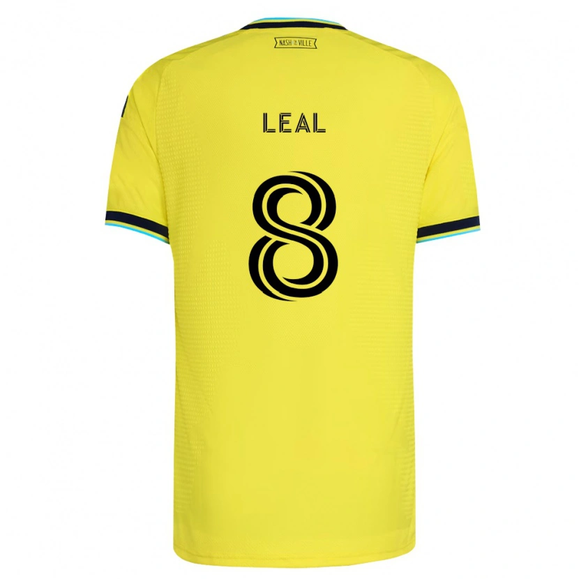 Danxen Dětské Randall Leal #8 Jasně Žlutá Tmavě Modrá Domů Hráčské Dresy 2026/27 Dres