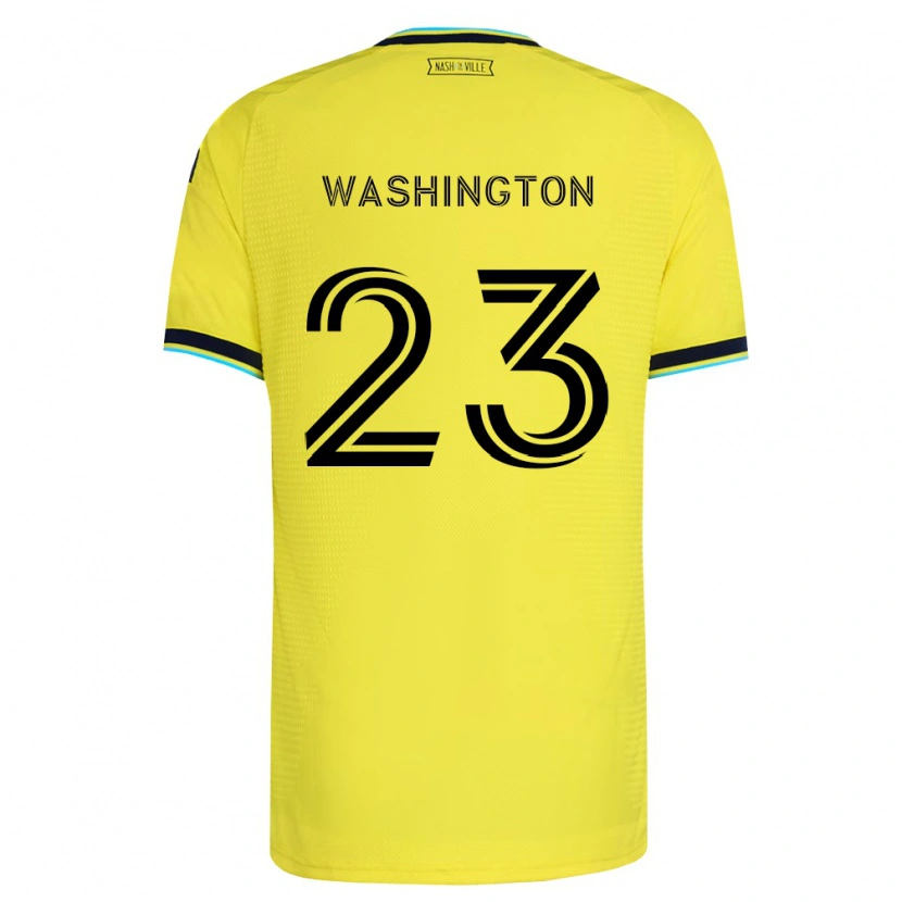 Danxen Dětské Taylor Washington #23 Jasně Žlutá Tmavě Modrá Domů Hráčské Dresy 2026/27 Dres