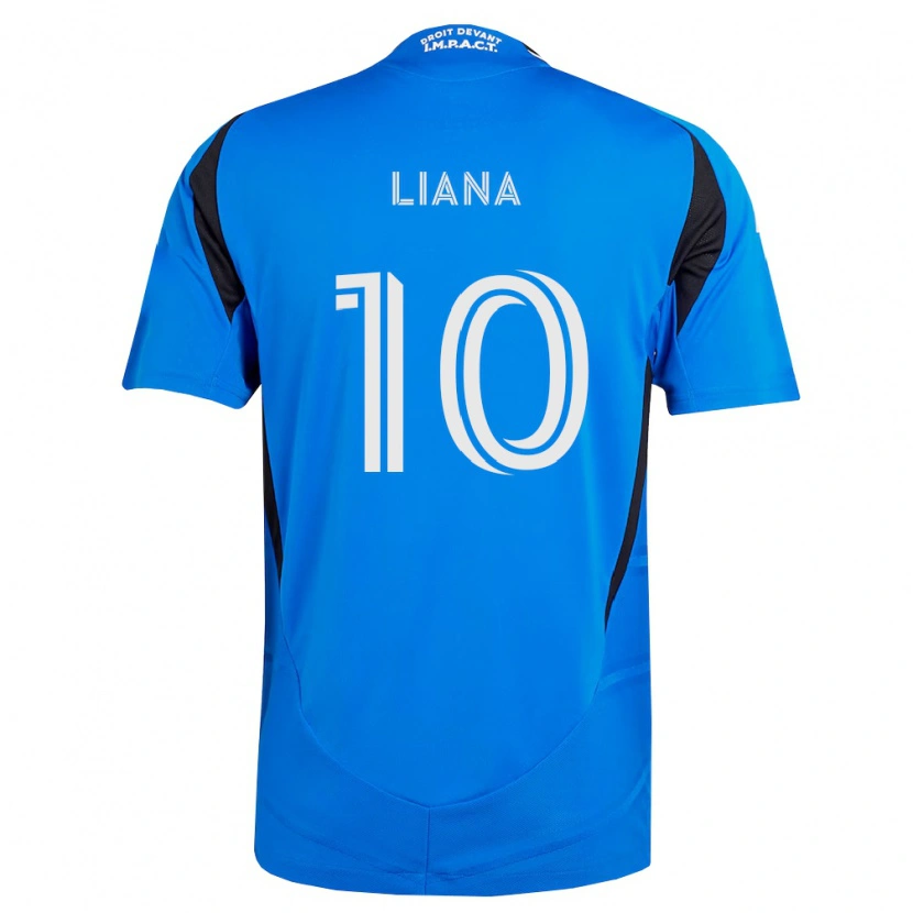 Danxen Dětské Tarasco Liana #10 Modrá Bílá Černá Domů Hráčské Dresy 2026/27 Dres