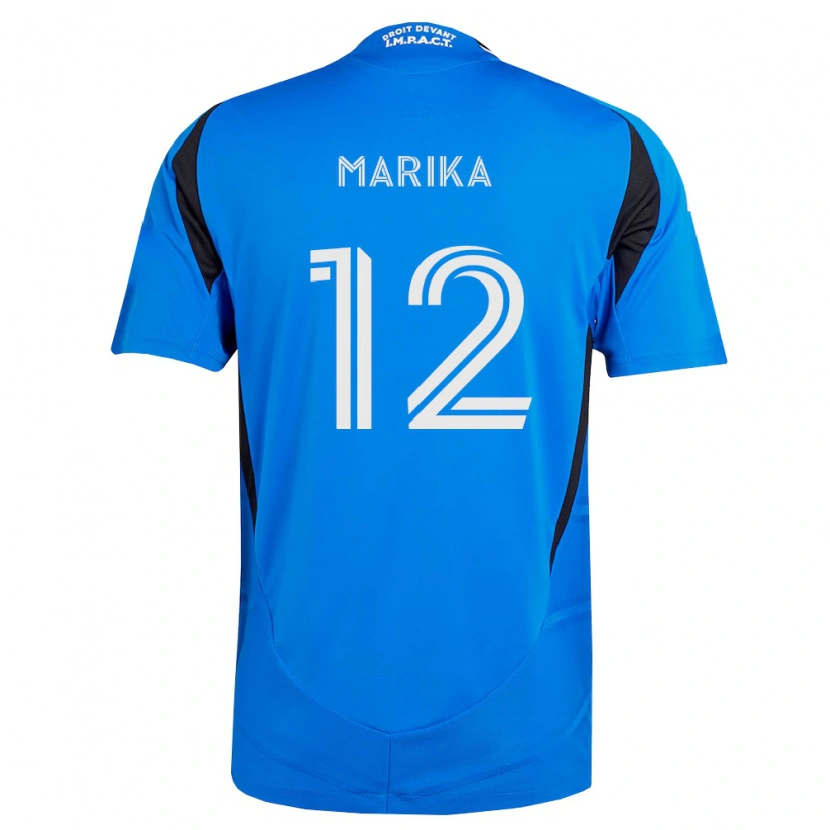 Danxen Dětské Martineau Marika #12 Modrá Bílá Černá Domů Hráčské Dresy 2026/27 Dres