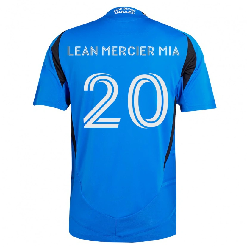 Danxen Dětské Mc Lean Mercier Mia #20 Modrá Bílá Černá Domů Hráčské Dresy 2026/27 Dres