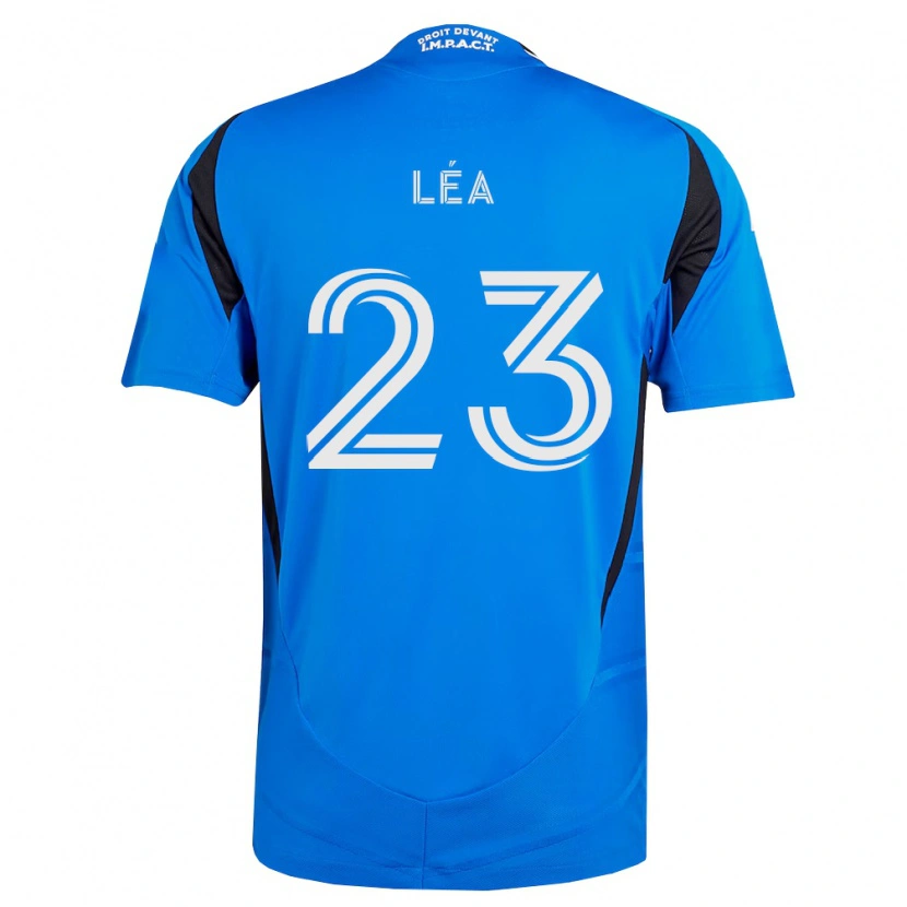 Danxen Dětské Jacques Léa #23 Modrá Bílá Černá Domů Hráčské Dresy 2026/27 Dres