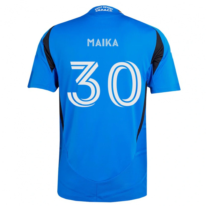 Danxen Dětské Valcourt Maika #30 Modrá Bílá Černá Domů Hráčské Dresy 2026/27 Dres