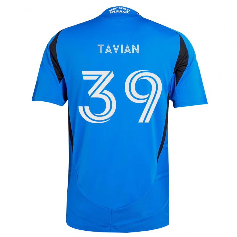 Danxen Dětské Vandendort Tavian #39 Modrá Bílá Černá Domů Hráčské Dresy 2026/27 Dres