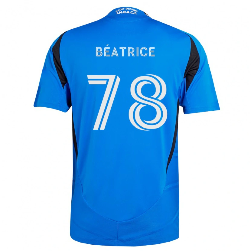 Danxen Dětské Forcier Béatrice #78 Modrá Bílá Černá Domů Hráčské Dresy 2026/27 Dres