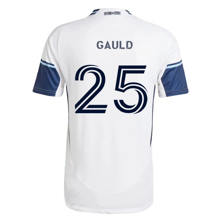 Danxen Dětské Ryan Gauld #25 Bílá Královsky Modrá Domů Hráčské Dresy 2026/27 Dres