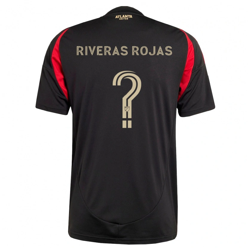 Danxen Dětské Gonzalo Riveras Rojas #0 Černá Červená Domů Hráčské Dresy 2026/27 Dres