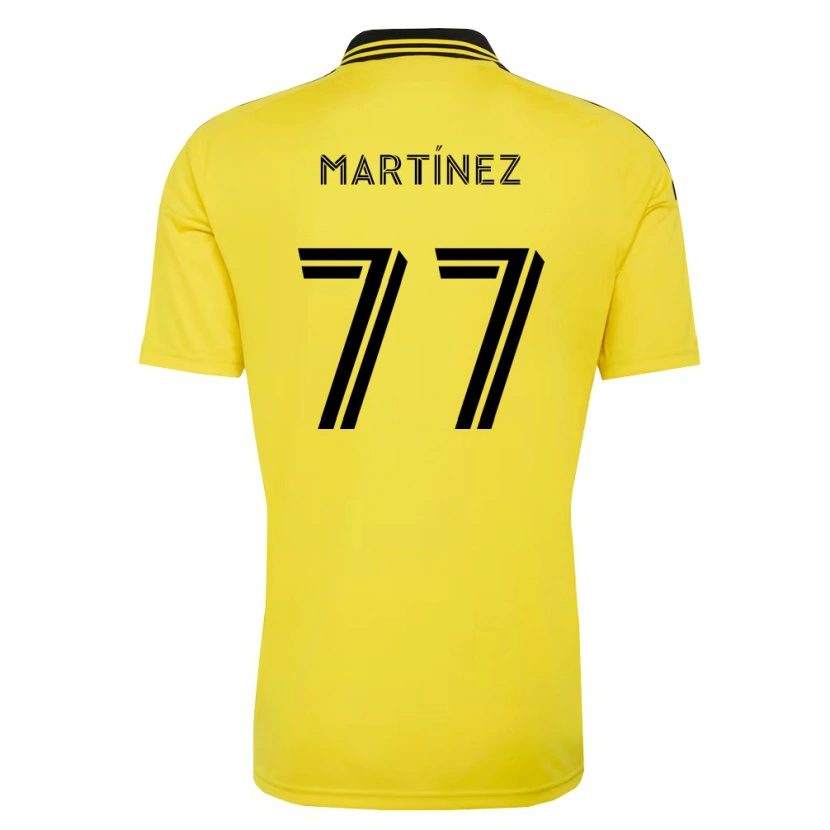 Danxen Dětské Josef Martínez #77 Žlutá Černá Domů Hráčské Dresy 2026/27 Dres
