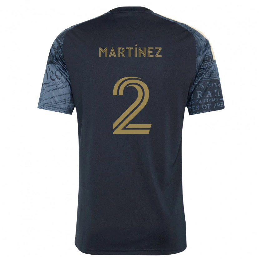 Danxen Dětské Geiner Martínez #2 Tmavě Modrá Hnědá Domů Hráčské Dresy 2026/27 Dres