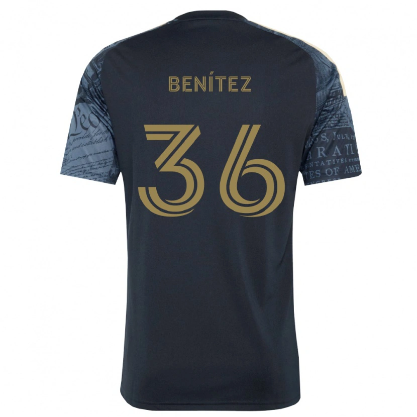 Danxen Dětské Óscar Benítez #36 Tmavě Modrá Hnědá Domů Hráčské Dresy 2026/27 Dres
