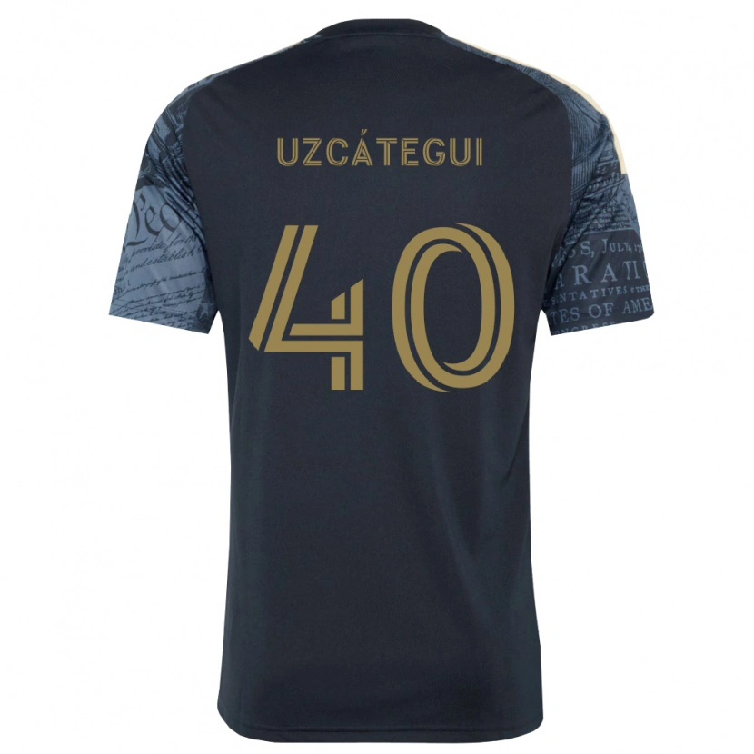 Danxen Dětské Rafael Uzcátegui #40 Tmavě Modrá Hnědá Domů Hráčské Dresy 2026/27 Dres
