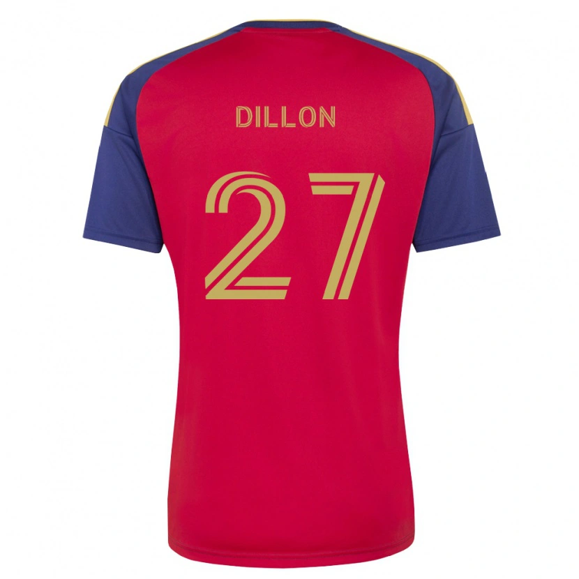 Danxen Dětské Griffin Dillon #27 Královsky Modrá Hnědá Červená Domů Hráčské Dresy 2026/27 Dres