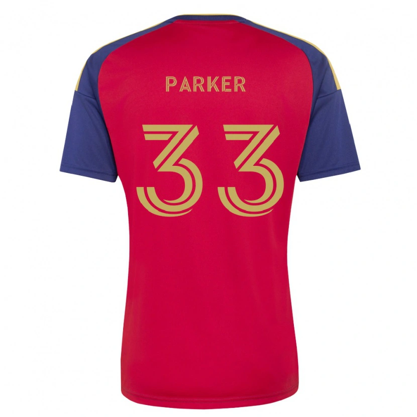 Danxen Dětské Van Parker #33 Královsky Modrá Hnědá Červená Domů Hráčské Dresy 2026/27 Dres