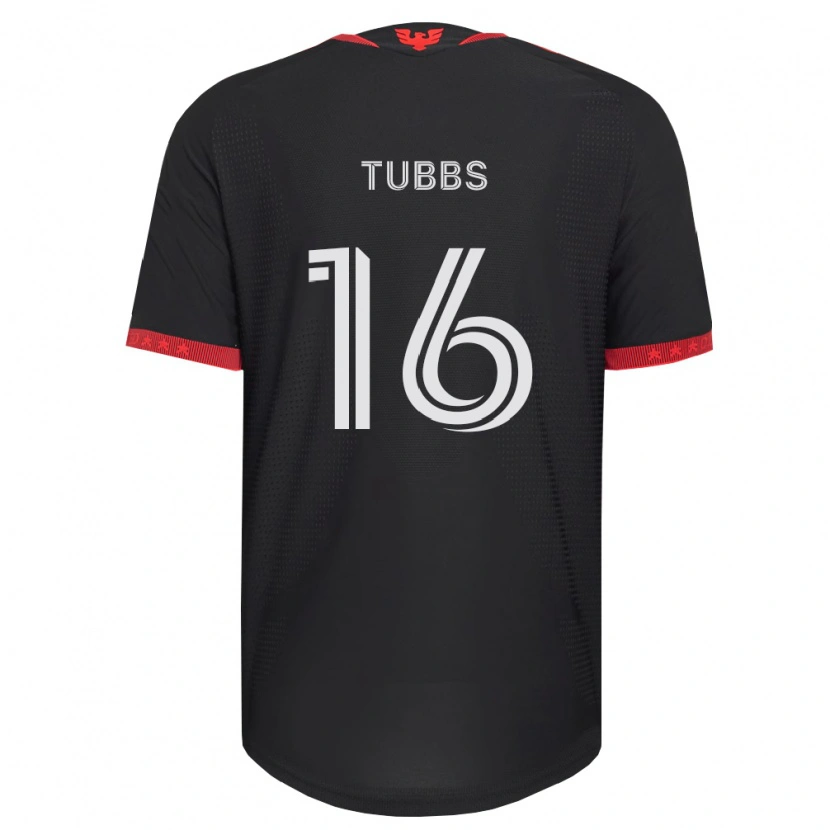 Danxen Dětské Garrison Tubbs #16 Černá Bílá Červená Domů Hráčské Dresy 2026/27 Dres
