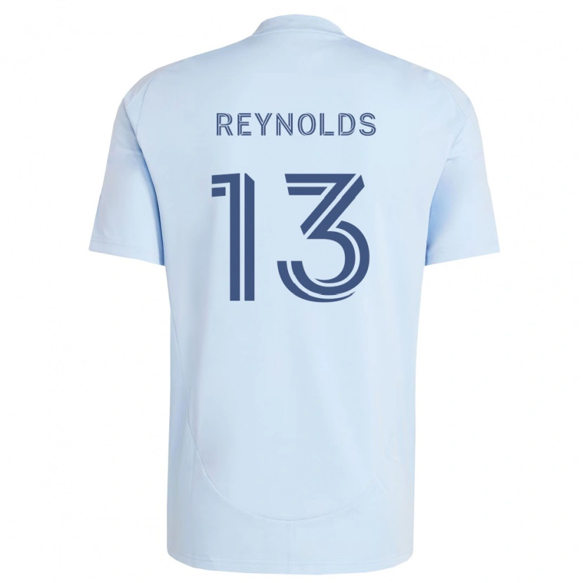 Danxen Dětské Justin Reynolds #13 Světle Modrá Světle Šedá Domů Hráčské Dresy 2026/27 Dres
