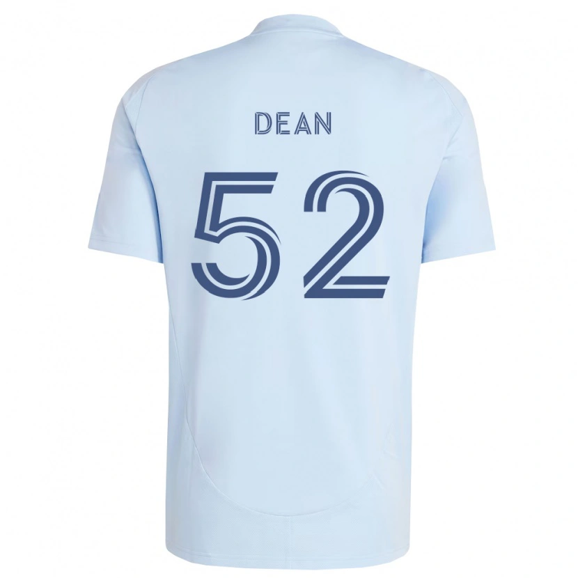 Danxen Dětské Finn Dean #52 Světle Modrá Světle Šedá Domů Hráčské Dresy 2026/27 Dres
