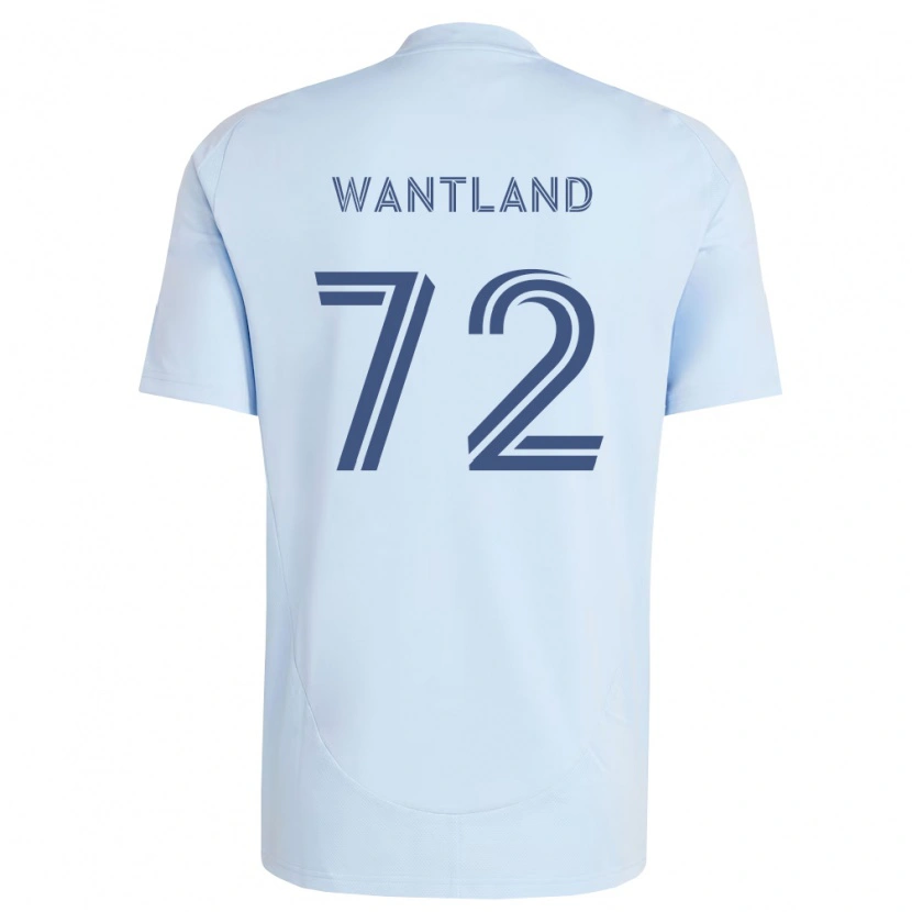 Danxen Dětské Zane Wantland #72 Světle Modrá Světle Šedá Domů Hráčské Dresy 2026/27 Dres