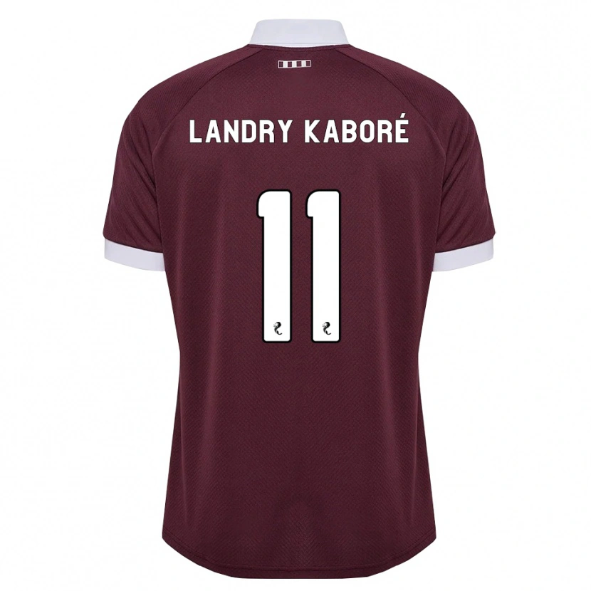 Danxen Dětské Pierre Landry Kaboré #11 Purpurová Bílá Domů Hráčské Dresy 2026/27 Dres