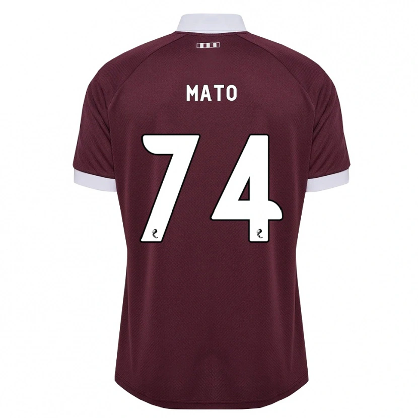 Danxen Dětské Rogers Mato #74 Purpurová Bílá Domů Hráčské Dresy 2026/27 Dres