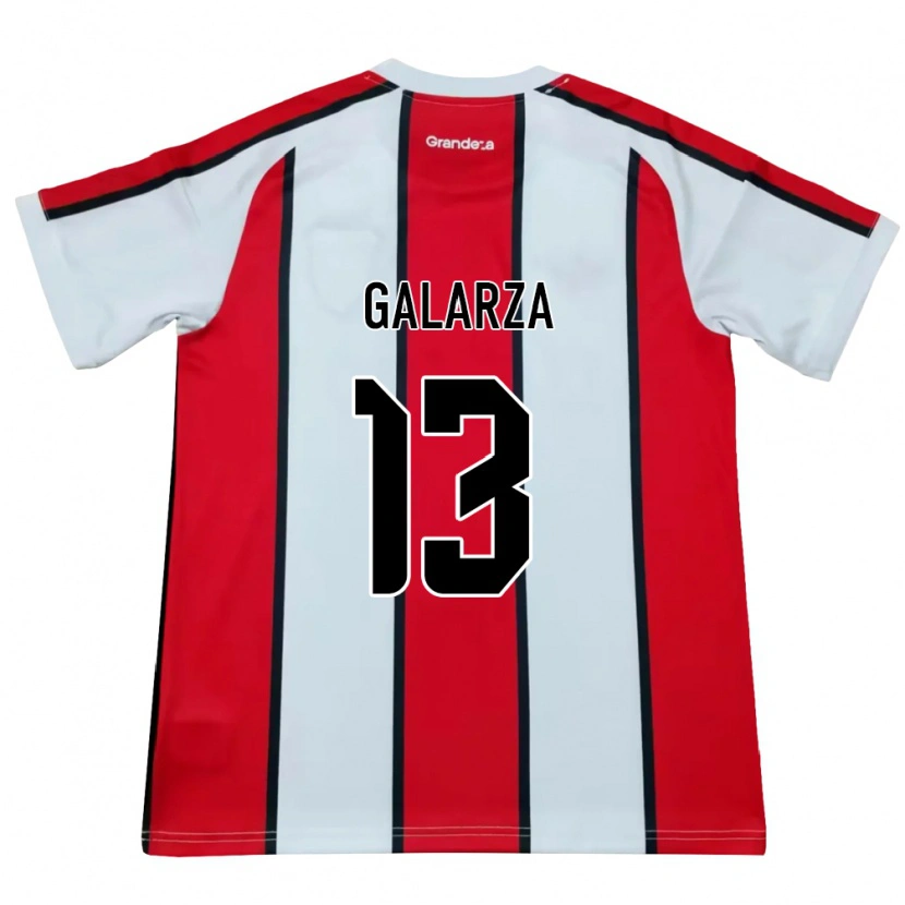 Danxen Dětské Tomás Galarza #13 Bílá Červená Černá Daleko Hráčské Dresy 2026/27 Dres