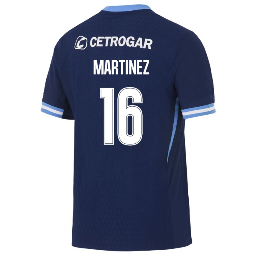 Danxen Dětské Mauricio Martinez #16 Královsky Modrá Světle Modrá Bílá Daleko Hráčské Dresy 2026/27 Dres
