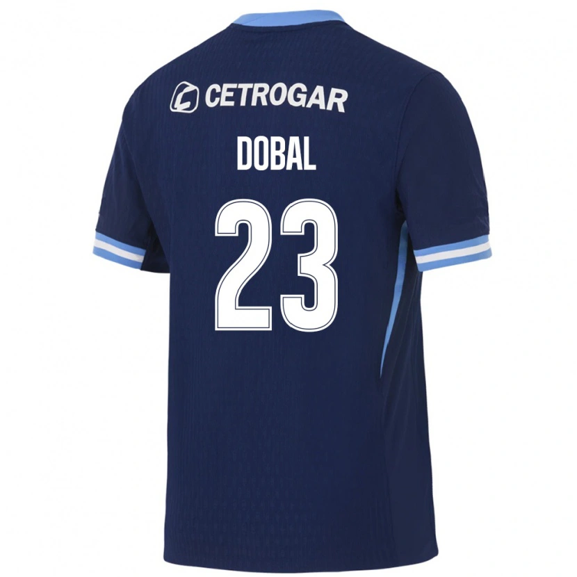 Danxen Dětské Joaquín Dobal #23 Královsky Modrá Světle Modrá Bílá Daleko Hráčské Dresy 2026/27 Dres