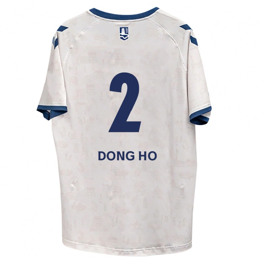 Danxen Dětské Dong-Ho Jeong #2 Královsky Modrá Bílá Daleko Hráčské Dresy 2026/27 Dres