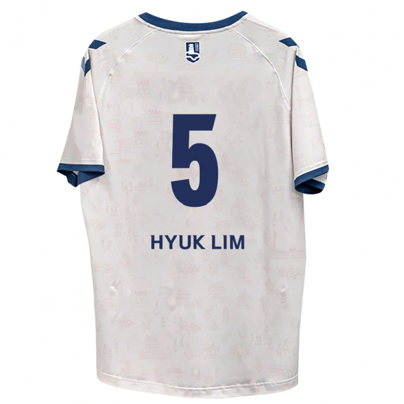 Danxen Dětské Hyuk Lim #5 Královsky Modrá Bílá Daleko Hráčské Dresy 2026/27 Dres