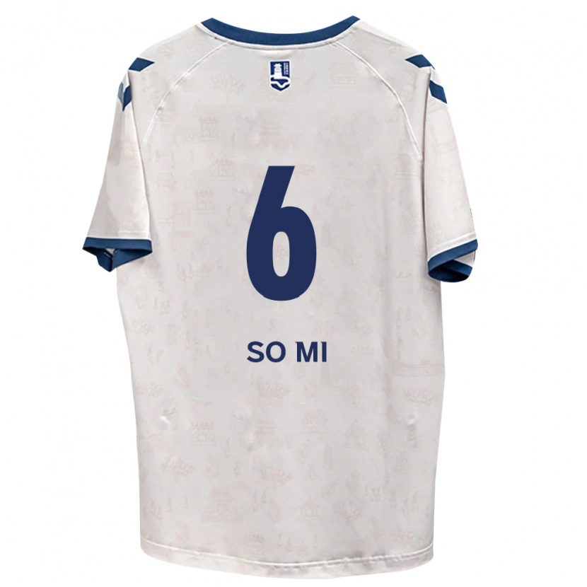 Danxen Dětské So-Mi Choi #6 Královsky Modrá Bílá Daleko Hráčské Dresy 2026/27 Dres
