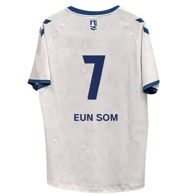 Danxen Dětské Eun-Som Kwon #7 Královsky Modrá Bílá Daleko Hráčské Dresy 2026/27 Dres