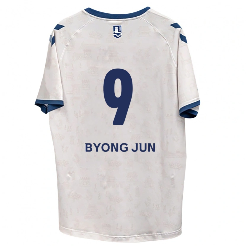 Danxen Dětské Byong-Jun An #9 Královsky Modrá Bílá Daleko Hráčské Dresy 2026/27 Dres