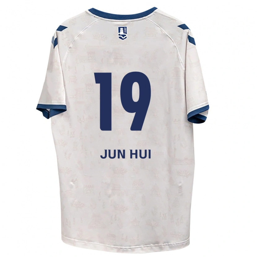 Danxen Dětské Jun-Hui Park #19 Královsky Modrá Bílá Daleko Hráčské Dresy 2026/27 Dres