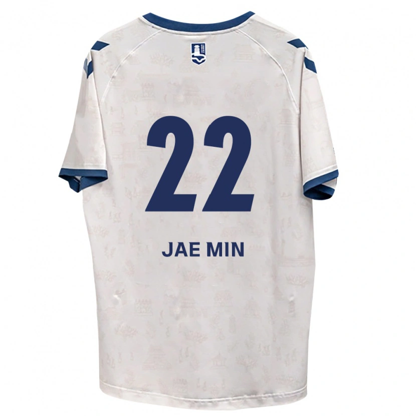 Danxen Dětské Jae-Min Seo #22 Královsky Modrá Bílá Daleko Hráčské Dresy 2026/27 Dres