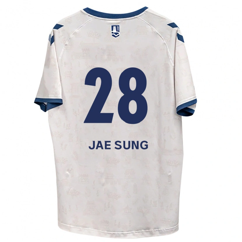 Danxen Dětské Jae-Sung Kim #28 Královsky Modrá Bílá Daleko Hráčské Dresy 2026/27 Dres