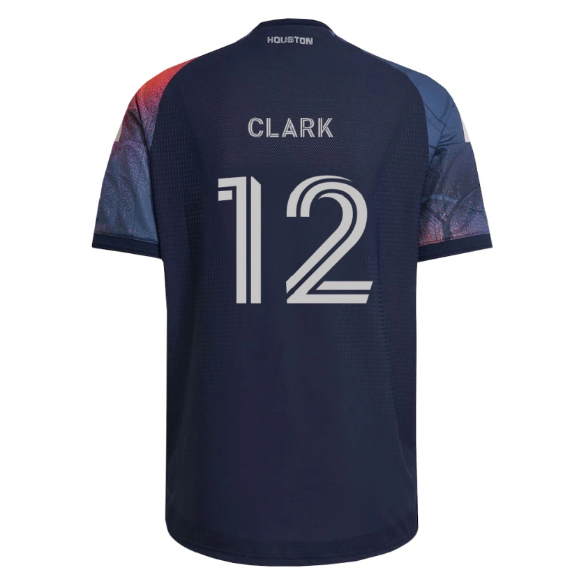 Danxen Dětské Steve Clark #12 Tmavě Modrá Bílá Oranžová Daleko Hráčské Dresy 2026/27 Dres
