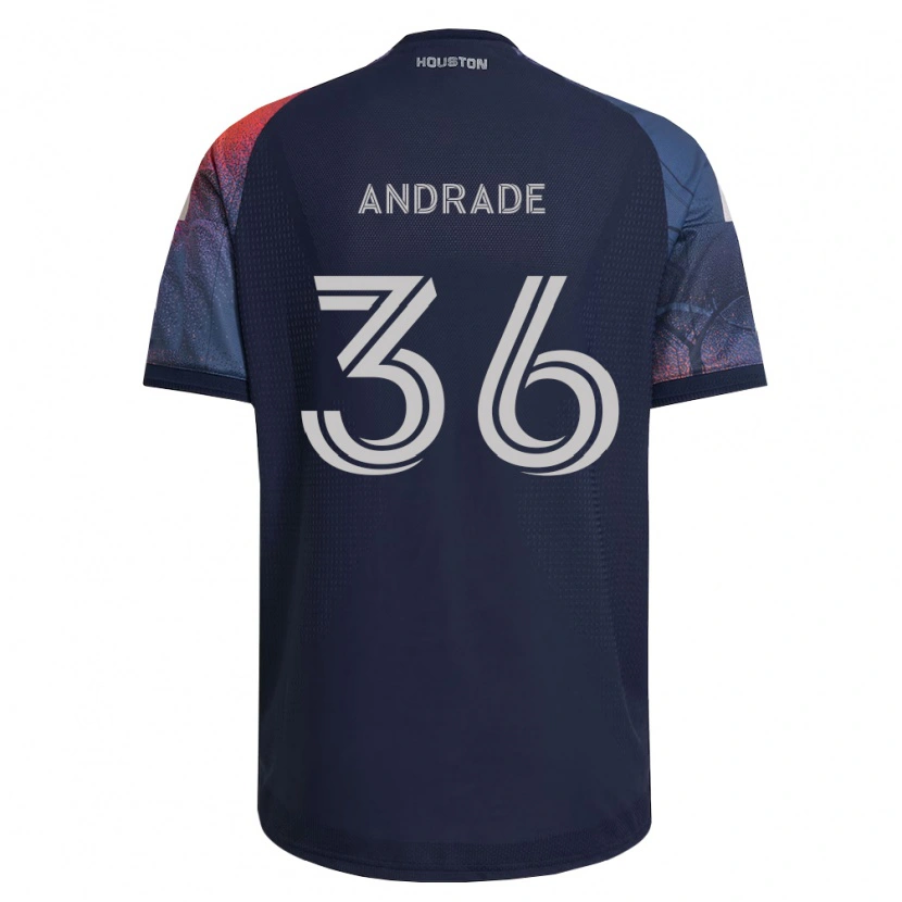 Danxen Dětské Felipe Andrade #36 Tmavě Modrá Bílá Oranžová Daleko Hráčské Dresy 2026/27 Dres