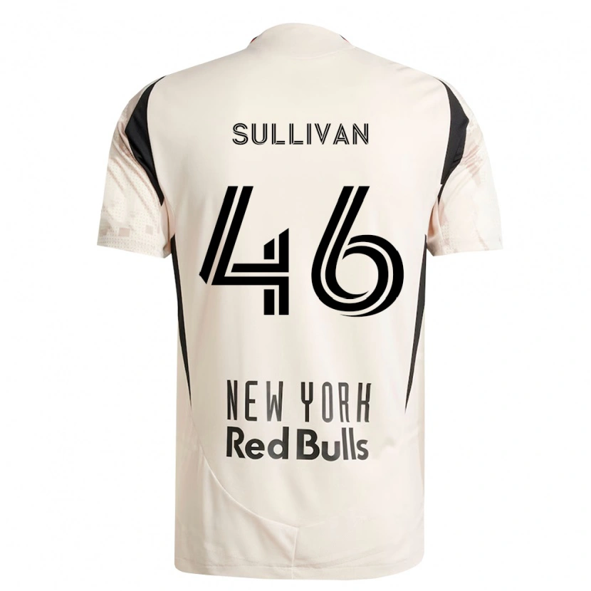 Danxen Dětské Dylan Sullivan #46 Off-White Červená Černá Daleko Hráčské Dresy 2026/27 Dres