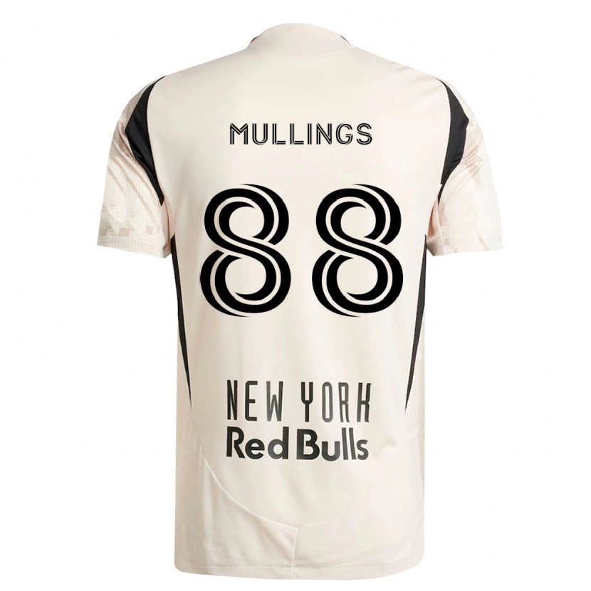 Danxen Dětské O'vonte Mullings #88 Off-White Červená Černá Daleko Hráčské Dresy 2026/27 Dres