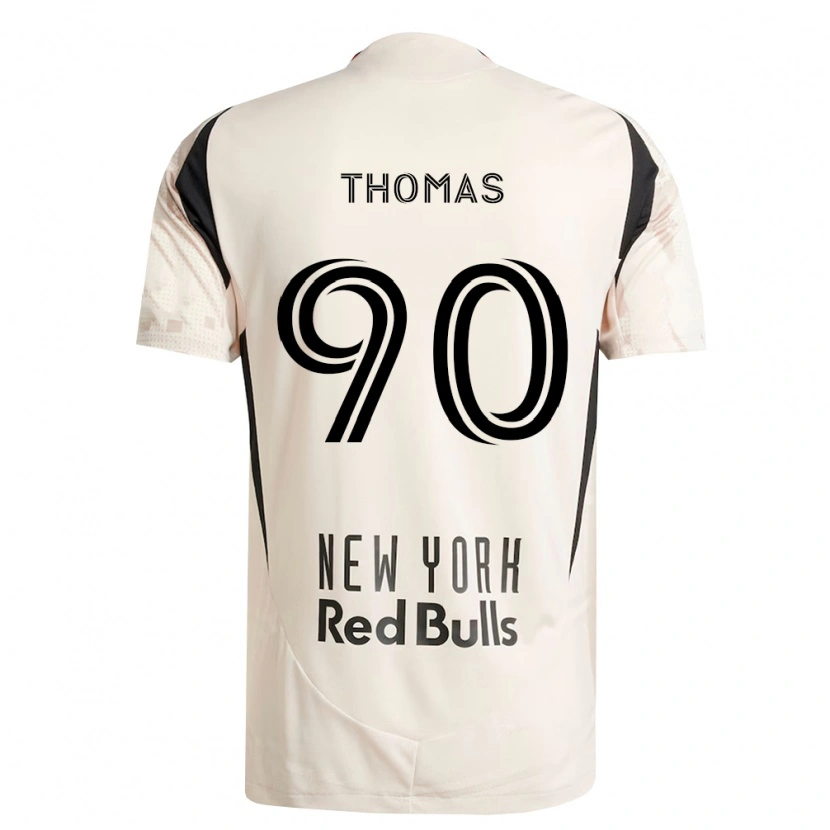 Danxen Dětské Oladayo Thomas #90 Off-White Červená Černá Daleko Hráčské Dresy 2026/27 Dres