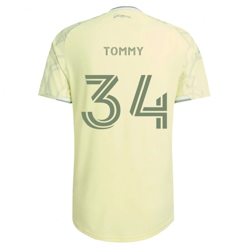 Danxen Dětské Calem Tommy #34 Béžová Bílá Daleko Hráčské Dresy 2026/27 Dres