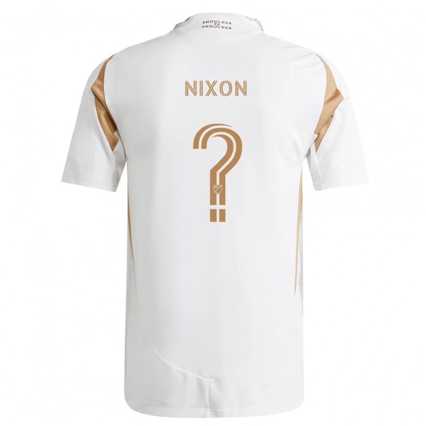 Danxen Dětské Shakir Nixon #0 Bílá Hnědá Daleko Hráčské Dresy 2026/27 Dres