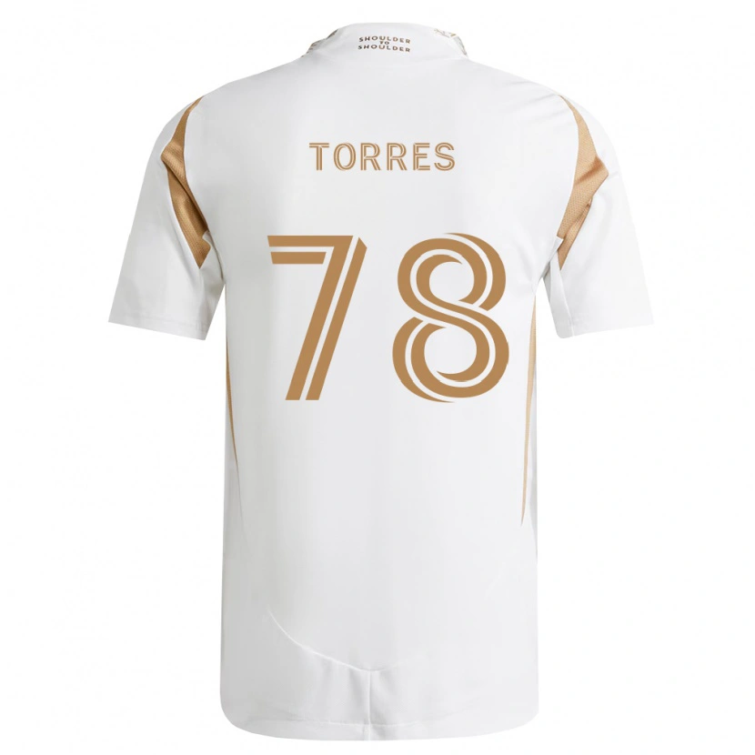 Danxen Dětské Lisandro Torres #78 Bílá Hnědá Daleko Hráčské Dresy 2026/27 Dres