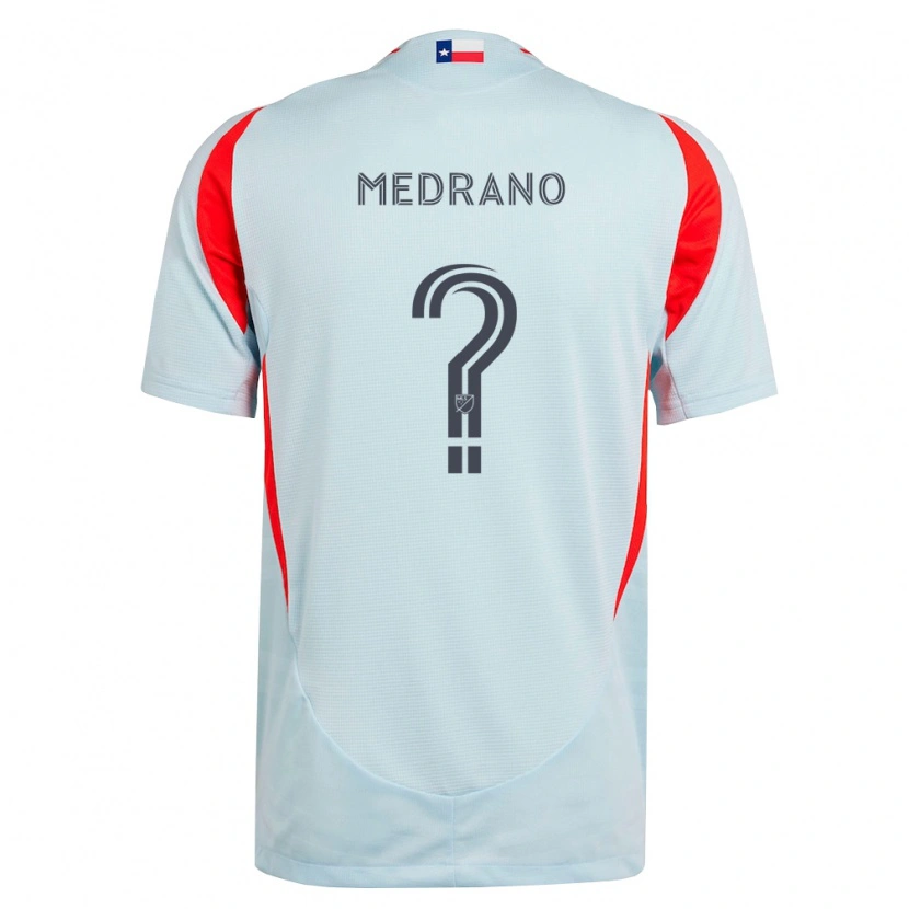 Danxen Dětské Gael Medrano #0 Tmavě Šedá Bílá Červená Daleko Hráčské Dresy 2026/27 Dres
